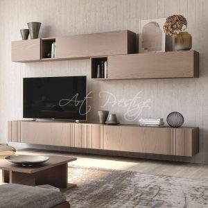 Art.569 Porta tv bianco frassinato - Art Prestige – Luxury Furniture